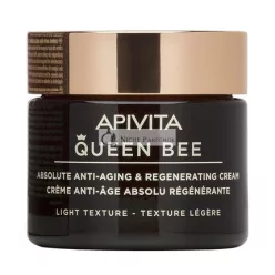   Apivita Queen Bee Absolute Anti-Aging a Regeneračný Krém s Ľahkou Textúrou, 50ml