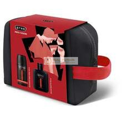 Str8 Red Code Darčeková Sada - Eau De Toilette 100 Ml, Deodorant Spray 150 Ml, Kozmetická Taška