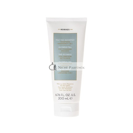 Korres Olympus Tea 3in1 Čistiaca emulzia, 200ml