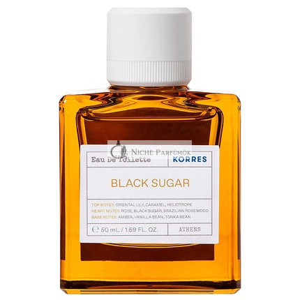 KORRES BLACK SUGAR Eau de Toilette pre Ženy, 50ml