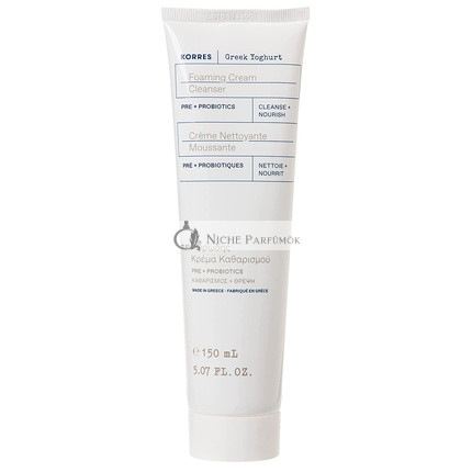KORRES Grécky jogurt emulgačný čistiaci gél dermatologicky testovaný, 150ml
