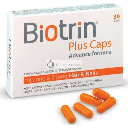 Biotrin Plus Kapsuly Výživový Doplnok Pre Zdravé Vlasy A Nechty - 30 Kapsúl