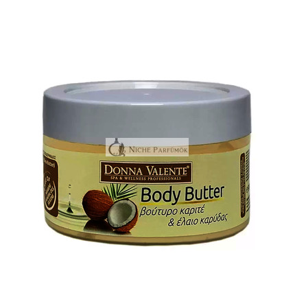 Donna Valente Shea maslo a kokosové telové maslo 500ml
