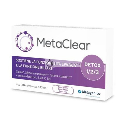 MetaClear Metagenics 30 Tabliet