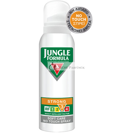Jungle Formula Silný Soft Care No Touch Sprej Odpudzovač Hmyzu 125ml