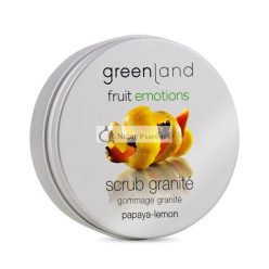 Greenland Papája Citrón Scrub Granité, 200ml