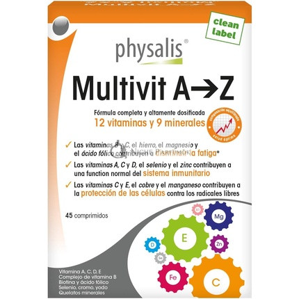 Physalis Multivit A-Z 45 tabliet