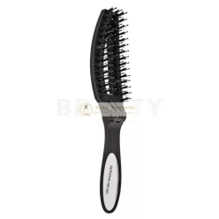   Olivia Garden Fingerbrush On The Go Smooth & Style hajkefe nejlon- és vaddisznósörtékkel