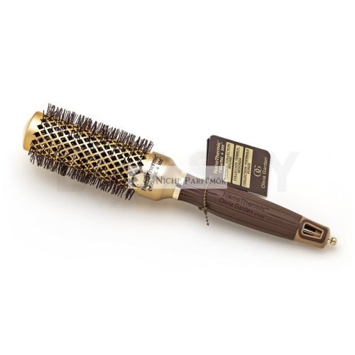 Olivia Garden NanoThermic Ceramic+Ion Round Brush kefa na vlasy 34 mm