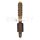 Olivia Garden Expert Blowout Shine Round Brush Wavy Bristles Gold & Brown 20 mm kefa na vlasy
