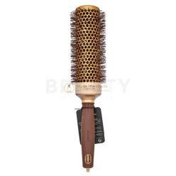   Olivia Garden Expert Blowout Shine Round Brush Wavy Bristles Gold & Brown 45 mm kefa na vlasy
