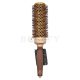 Olivia Garden Expert Blowout Shine Round Brush Wavy Bristles Gold & Brown 45 mm kefa na vlasy
