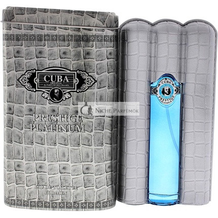 Prestige Platinum Cuba Eau de Toilette Spray pre mužov, 90ml