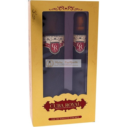 Cuba Royal Cuba Pre Pánov 2-dielna Darčeková Sada, 93 g EDT Spray, 33 g EDT Spray