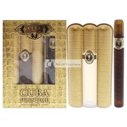   Cuba Prestige Legacy Pánska 3oz a 1.17oz EDT sprejová darčeková sada