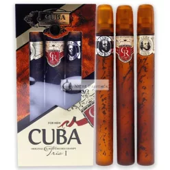 Cuba Trio 1 Mužská 3-dielna darčeková sada, 3x35ml