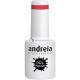 Andreia Polomatný gélový lak na nechty 208 Červený, 10ml