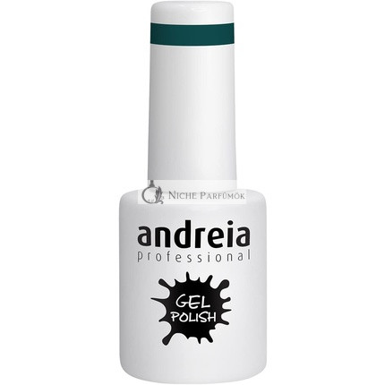 Andreia Polomatný gélový lak na nechty, farba 232 Zelená, 10ml