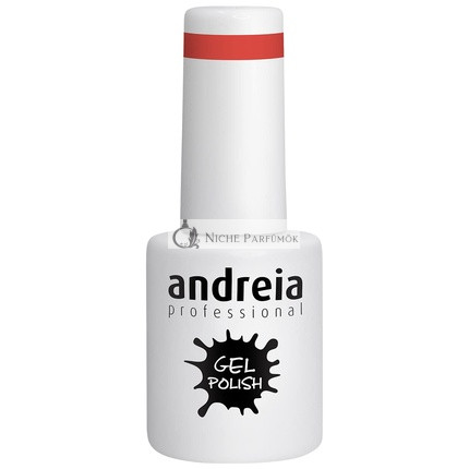 Andreia polopermanentný lak na nechty gél lak farba 267 Ružová - Červená 10.5ml