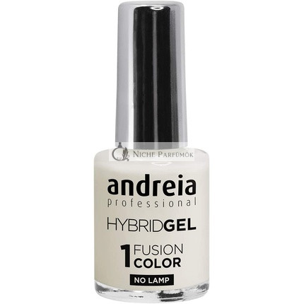 Andreia Profesionálny Hybridný Gél Lak na Nechty Fusion Color H3 Biela - Bez Lampy, Dlhá Výdrž a Ľahké Odstránenie