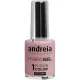 Andreia Professional Hybrid Gel Lak na Nechty Fusion Farba H12 Prírodná Nude Tan - Odtiene Nude - Mäkké Odtiene, 12ml