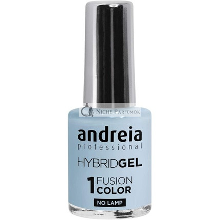 Andreia Profesionálny Hybridný Gél Lak na Nechty Fusion Farba H44 Modrá - 2 Kroky Bez Lampy Dlhá Výdrž Ľahké Odstránenie