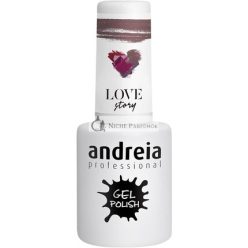   Andreia Polotrvalý gélový lak na nechty pre UV/LED lampu Intenzívny lesk a 4 týždne trvajúci francúzsky manikúra 10ml