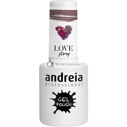 Andreia Polotrvalý gélový lak na nechty pre UV/LED lampu Intenzívny lesk a 4 týždne trvajúci francúzsky manikúra 10ml
