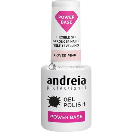 Andreia Profesionálny Rúžový Gél Lak na Nechty Power Base