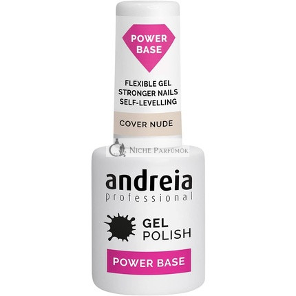 Andreia Profesionálny Nude Gélový Lak Power Base, 10,5ml