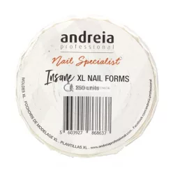 Andreia Professional Insane XL Nechty Formy 250 Kusov