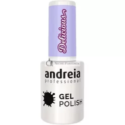   Andreia Professional Polomatný Gél Lak Farba DC6 Fialová, 10,5ml
