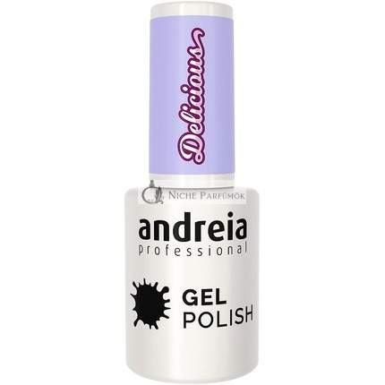 Andreia Professional Polomatný Gél Lak Farba DC6 Fialová, 10,5ml