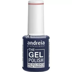   Andreia Professional The Gel Polish Bezrozpúšťadlový a bez zápachu gélový lak G07 Ružová Rôzne odtiene nahých