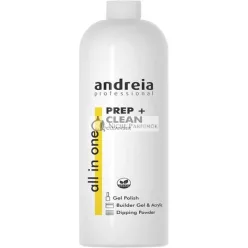  Andreia Professional All In One Prep and Clean pre Dipping, Gel Lak, Builder Gel a Akril Nechty, 1 L
