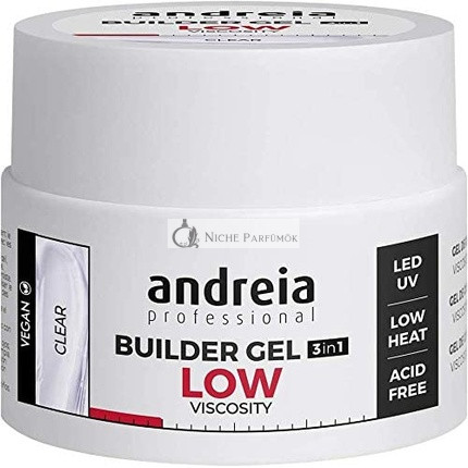 Andreia 3 v 1 Priehľadný Stavebný Gél, 22g