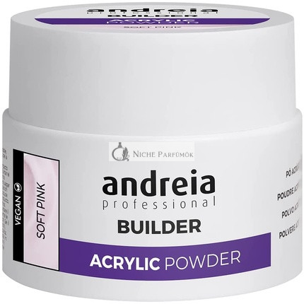 Andreia Profesionálny Akrylový Stavebný Púder, Soft Pink, 35g