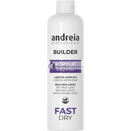 Andreia Profesionálny Builder Akril Monomer Kvapalina Rýchloschnúca, 250ml