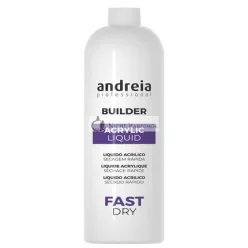   Andreia Profi Stavebný Akril Monomer Kvapalina Rýchle Sušenie 1000ml - Kvalita Salónu Rýchloschnúca Kvapalina na Silné Predĺženie Nechtov