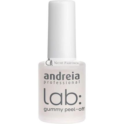Andreia Professional Gummy Peel Off LAB Nechtové ošetrenia Peel Off základný lak na nechty bariéra a tekutá ochrana kutikuly pre nechtový art, 10.5ml
