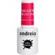 Andreia Polomatný Gél Lak na Nechty pre UV/LED Lampu Intenzívny Lesk a 4 Týždne Trvácnosť, Varnish Magazine Kolekcia MZ2 Intenzívna Čerešňa 10.5ml