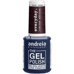   Andreia Professional Gél Lak Bez Rozpúšťadla Gél Limitovaná Kolekcia Farba ED6 Metalická Hnedá s Medeným Odtieňom