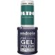 Andreia Professional Gél Lak Bez Rozpúšťadla Retro Limitovaná Kolekcia Farba RT1 Hypnotická Tmavá Tyrkysová