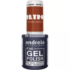   Andreia Professional Solvent Free Gel Polish RETRO Limitovaná Kolekcia Farba RT3 Timeless Terracotta Hnedá