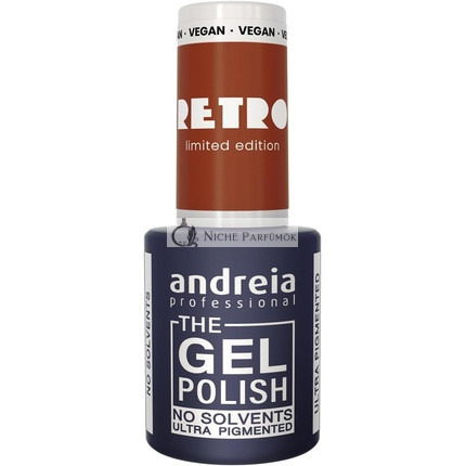 Andreia Professional Solvent Free Gel Polish RETRO Limitovaná Kolekcia Farba RT3 Timeless Terracotta Hnedá