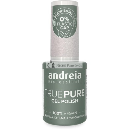 Andreia Profesionálny Hema Bez Gél Lak Pravý Čistý 21 Bez a 100% Vegán pre Citlivé Nechty - 10,5 ml