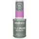 Andreia Profesionálny Hema Bez Gél Lak True Pure 21 Free a 100% Vegán pre Citlivé Nechty, 10.5ml
