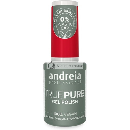 Andreia Profesionálny Hema Bez Gélový Lak True Pure 21 Free a 100% Vegán pre Citlivé Nechty, 10,5ml