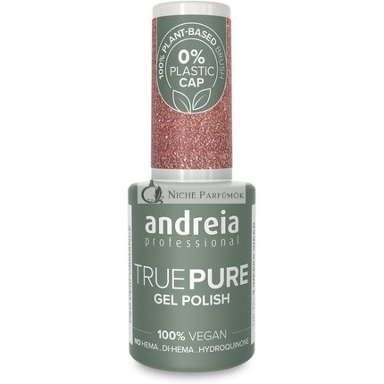Andreia Profesionálny Hema Bez Gél Lak Pravý Čistý 21 Bez a 100% Vegán pre Citlivé Nechty 10,5ml