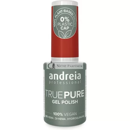 Andreia Professional Hema Free Gél Lak Pravý Čistý 21 Free a 100% Vegán pre Citlivé Nechty, 10.5ml